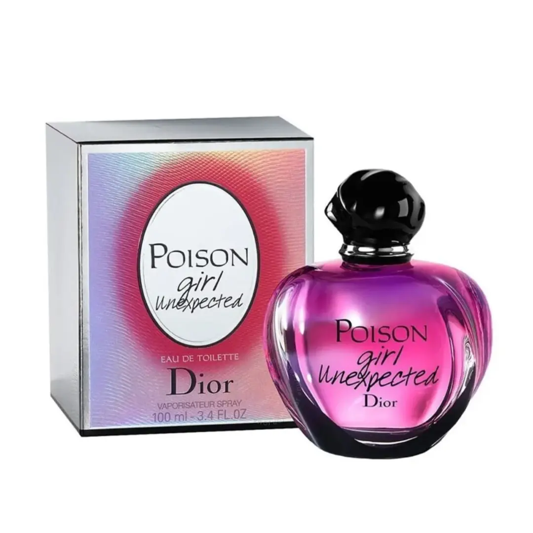 Dior Poison Girl Unexpected Eau de Toilette For Women 3.4 oz | Fruity Floral Vanilla Perfume for Women | Long-Lasting Luxury Designer Fragrance