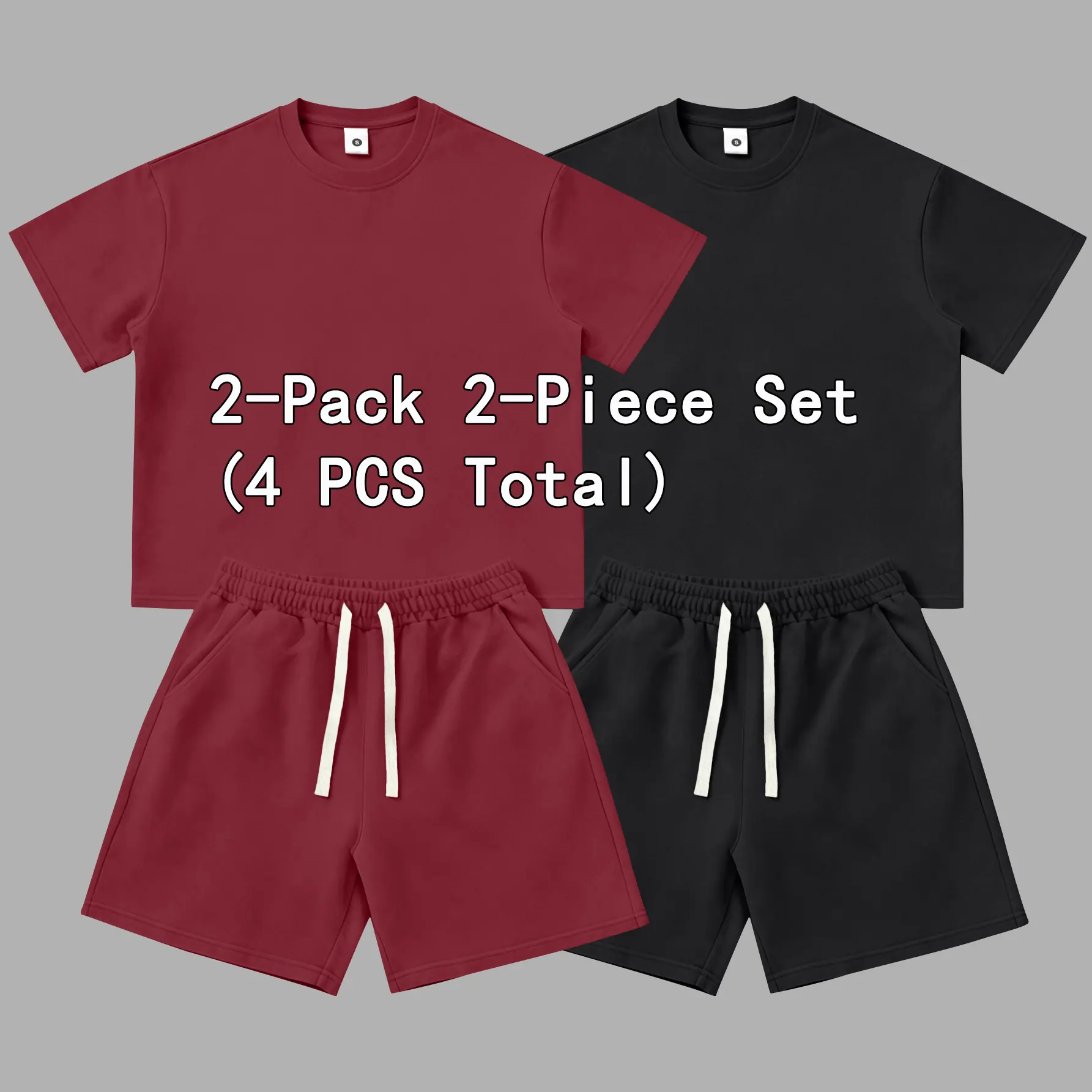 Red + Black (2-Pack)