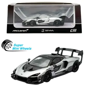 CM-Model 1:64 McLaren Senna GTR – Metallic Silver Gray