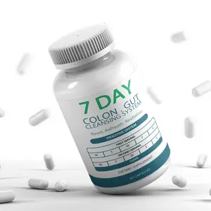 7 Day Cleanse Program | Colon Detox with Natural Laxative for Constipation & Bloating | Extra-Strength Senna Leaf Supplements colon  cleansing