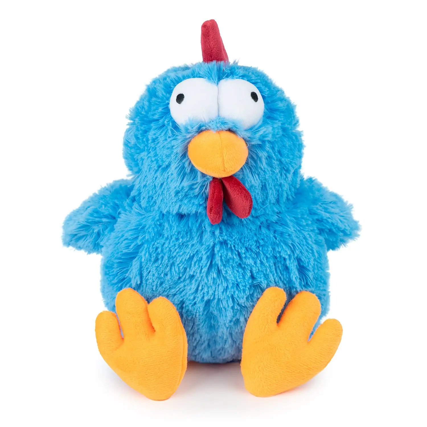 Best Pet Supplies Mrs. Cluck Squeaky Plush Dog Toy - Cute Stuffed Chicken Chew Toy for Dogs | Built-In Squeaker | Soft Durable Plush | Interactive Fetch & Cuddle Toy for Small Medium Large Dogs