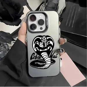 Cobra Kai Phone Case for iPhone 16, 15, 14, 13,12, 11 Pro Max X/XRXSMAX 8/ 7 Plus - Anti-Drop Matte Back Cover