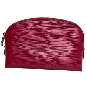 Pre-owned Louis Vuitton Calfskin Tote Bags Pochette Cosmetique Epi Pouch