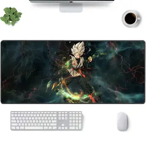 [Sale Up To 50%] Goku Black Super Saiyan Rose Anime Mouse Pad Dark Lightning
