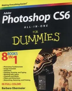 USED-Photoshop CS6 All-in-One For Dummies by Barbara Obermeier (Paperback)