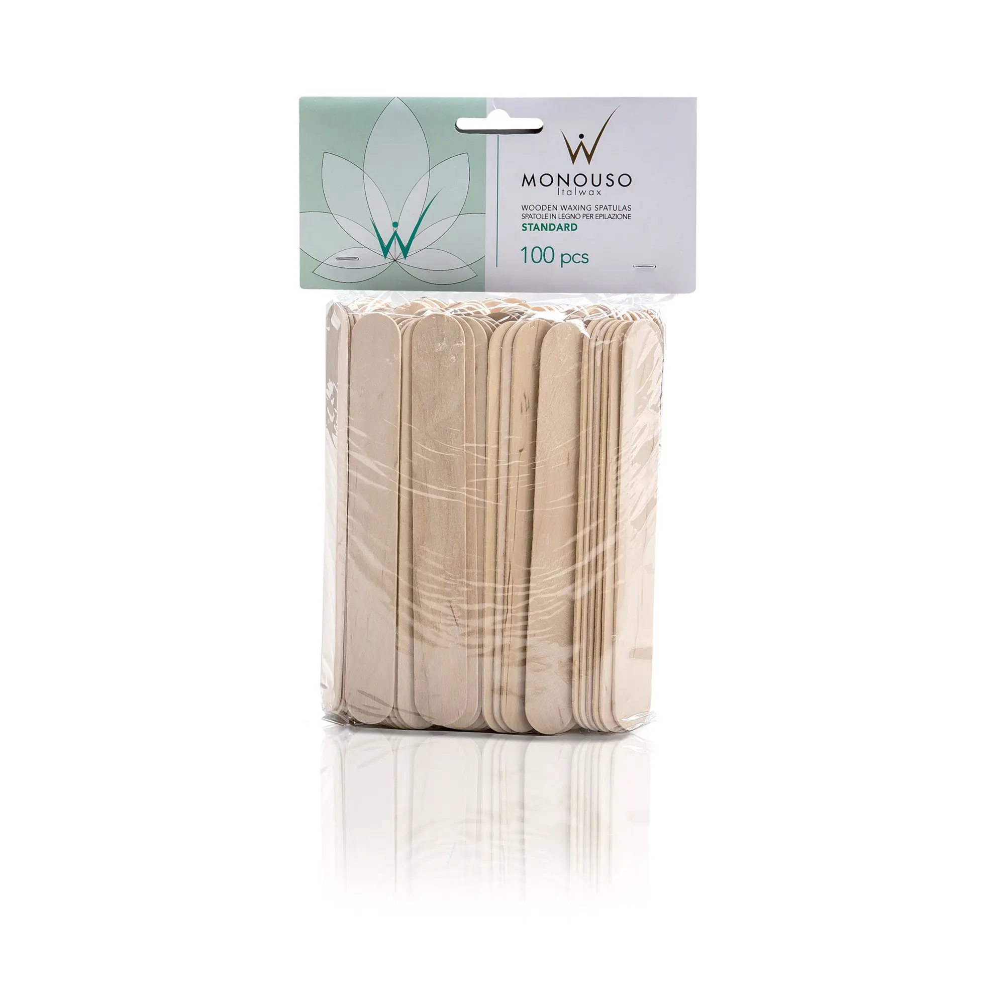 Wooden spatulas Standard Italwax, 100pcs bag Wooden spatulas Standard Italwax, 100pcs bag
