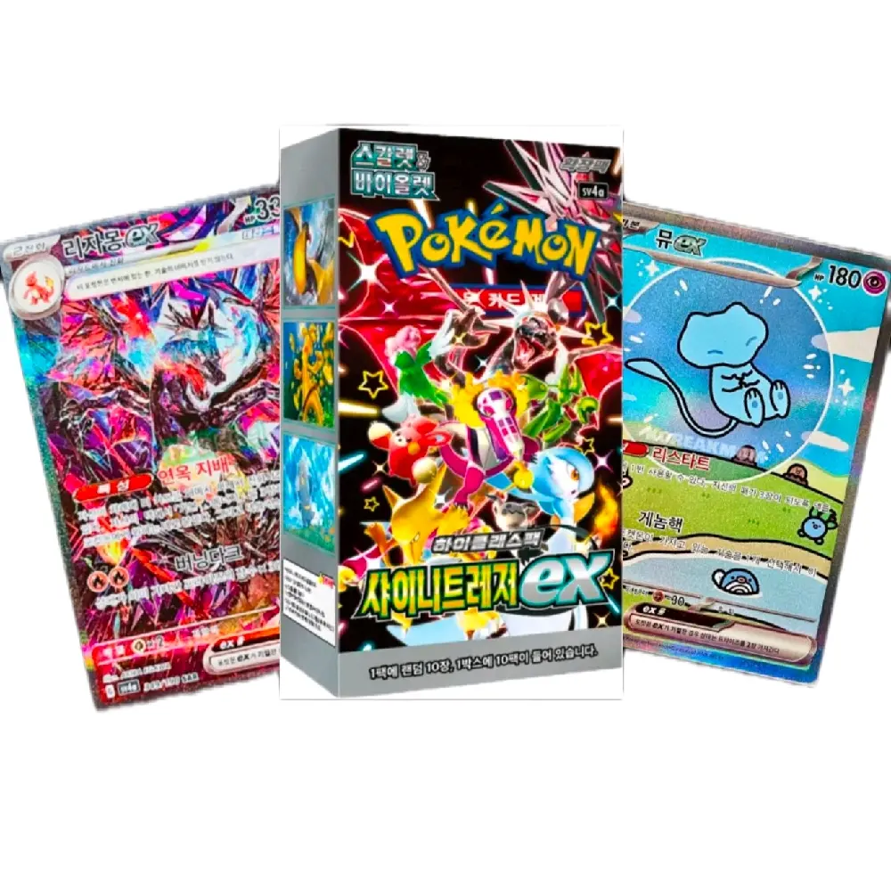 pokemon shining treasures booster box Pokemon Shiny Treasure Ex Korean Booster Box main image 0