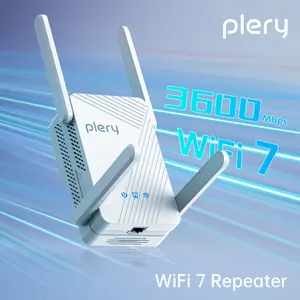 Pelry WiFi 7 Extender 3600 Mbps with Supplier Warranty High Performance Signal Booster for Home Networks Enhances Strength Stability Eliminate Dead Zones