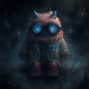 ️ Frostbite Yeti #012 – The Experiment Gone Wrong (Limited Edition) Small & Medium Sizes - LayersInGreen Articulating Animal Figurines