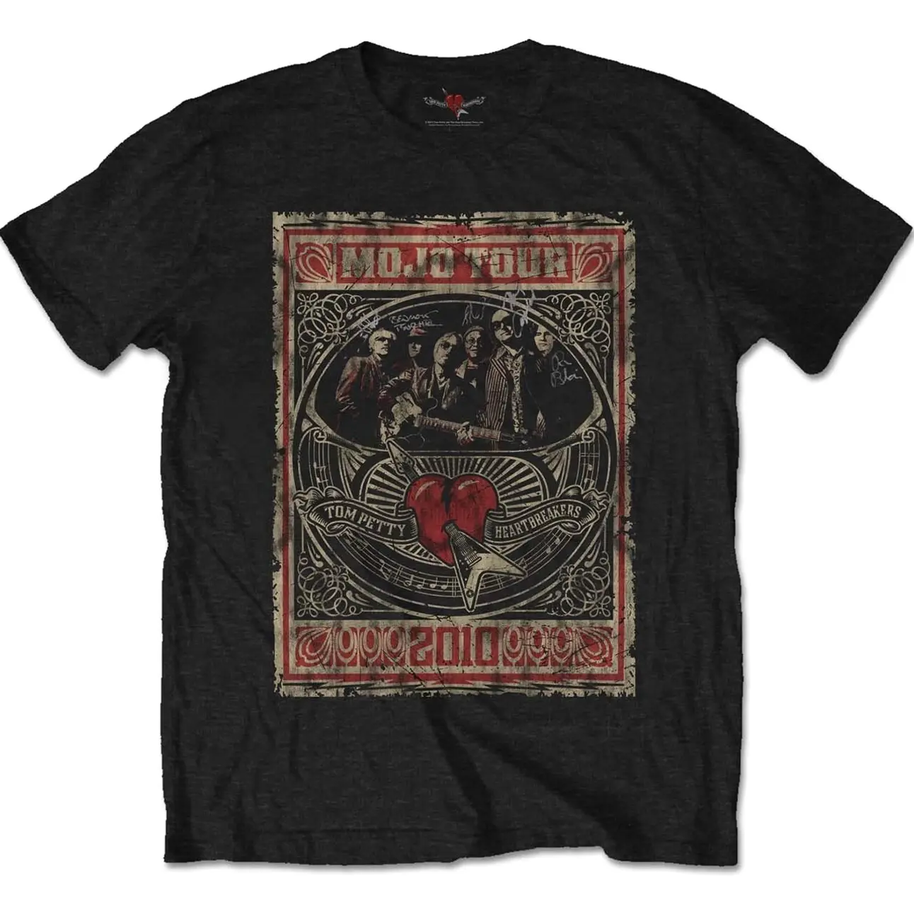 TOM PETTY & THE HEARTBREAKERS T-Shirt, Mojo Tour Vintage 90s 80s 
