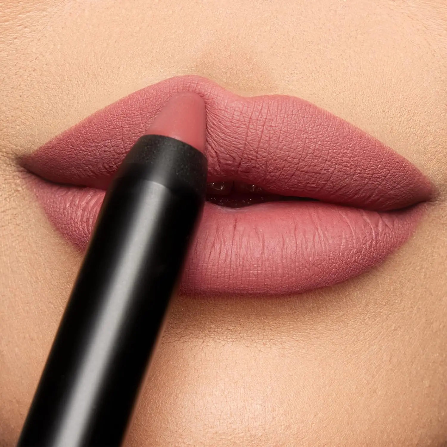 Pink Lipstick Crayon - Matte - Tip Toe