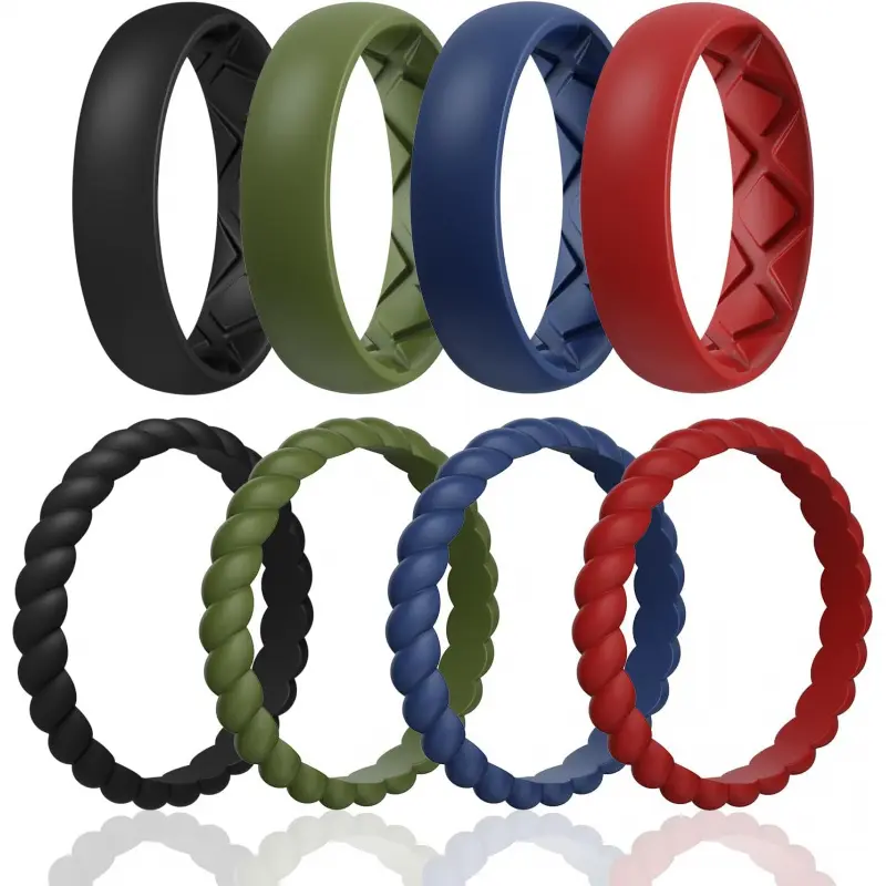 SETB7-Black, Olive Green, Dark Blue, Red