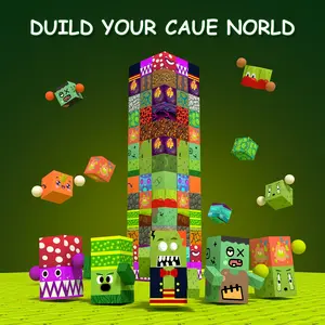 Magnetic Building Blocks for Kids - 100PCS STEM Learning Construction Building Cubes, Open-Ended Creativity Sensory Stacking Kit, Creative Educational Toy for Boys and Girls Ages 3+