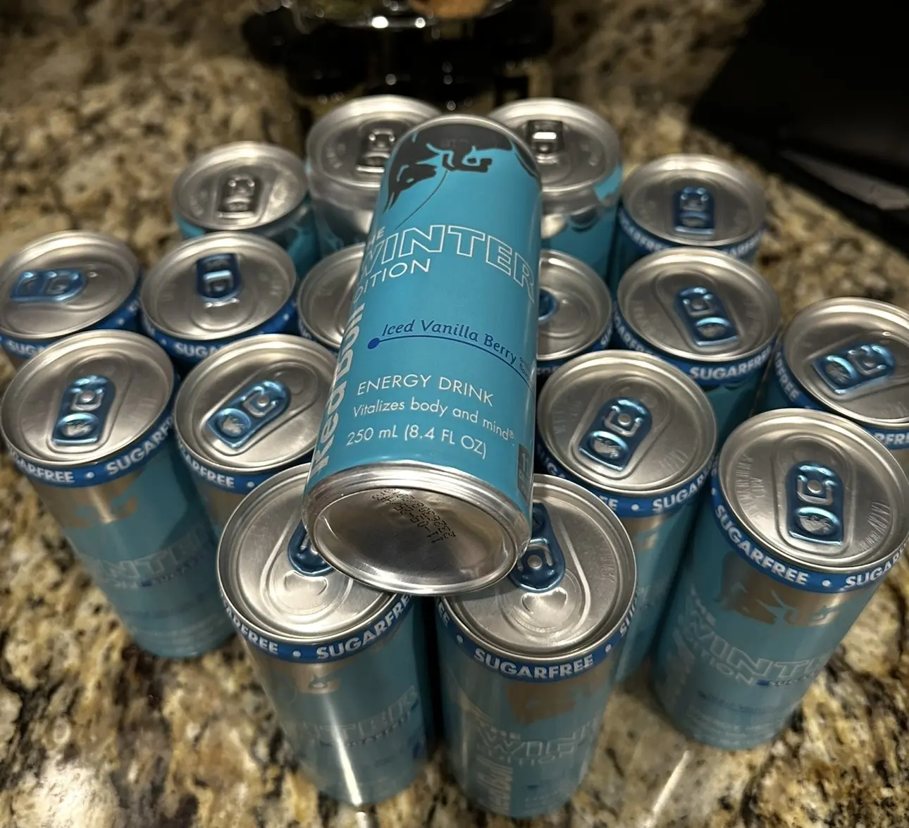 Redbull iced vanilla berry