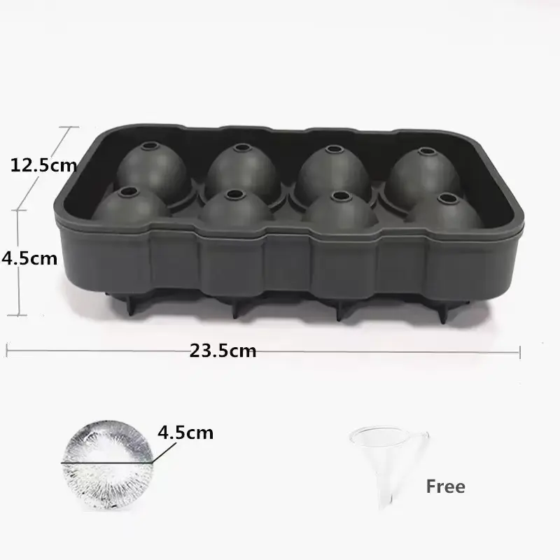 8-ball ice cube tray