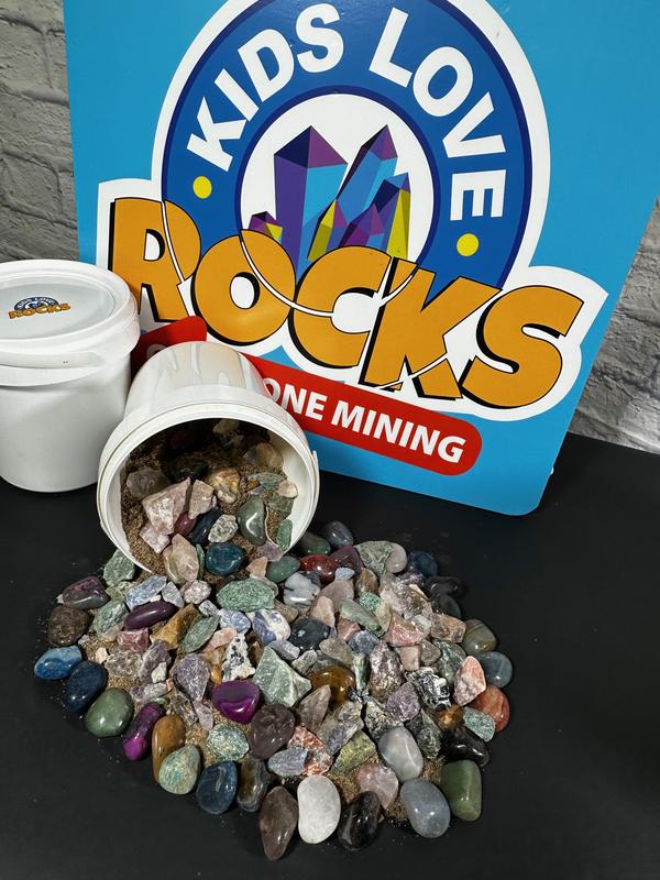 Rough and Tumbled Mining Bucket