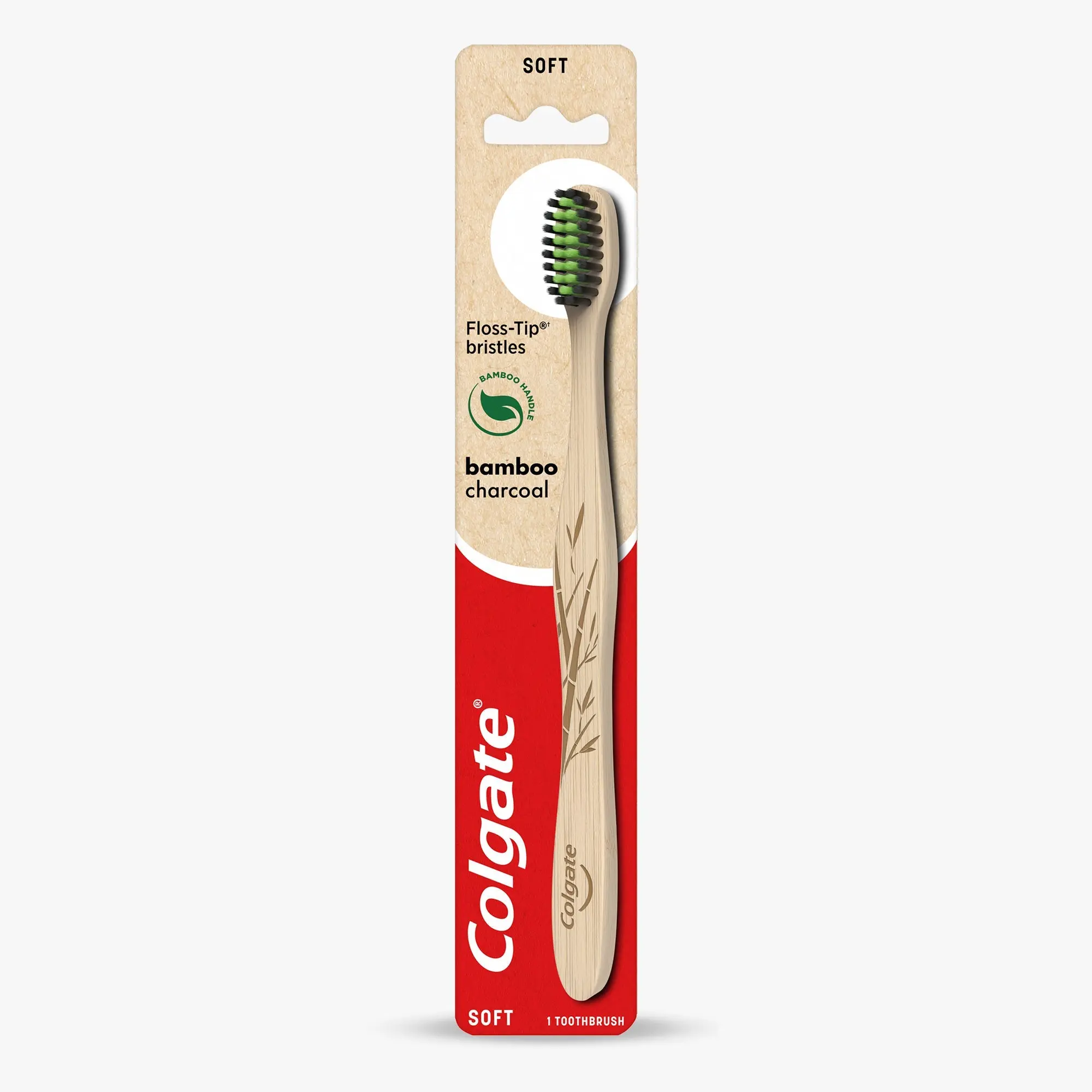 Colgate Bamboo Charcoal Soft Toothbrush Colgate Bamboo Charcoal Soft Toothbrush