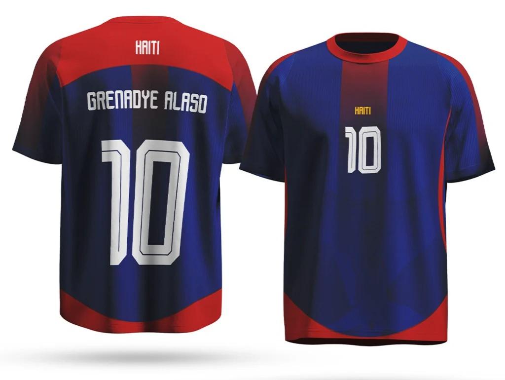 Grenadye Alaso Fan Edition – Haiti #10 Jersey Grenadye Alaso Fan Edition – Haiti #10 Jersey