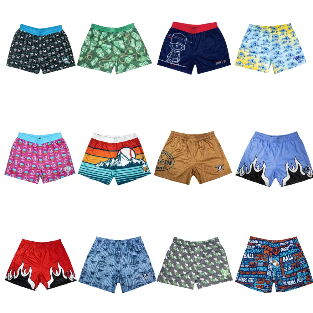 Men Basketball Mesh Shorts, Summer Casual Shorts, Beach Vacation Shorts