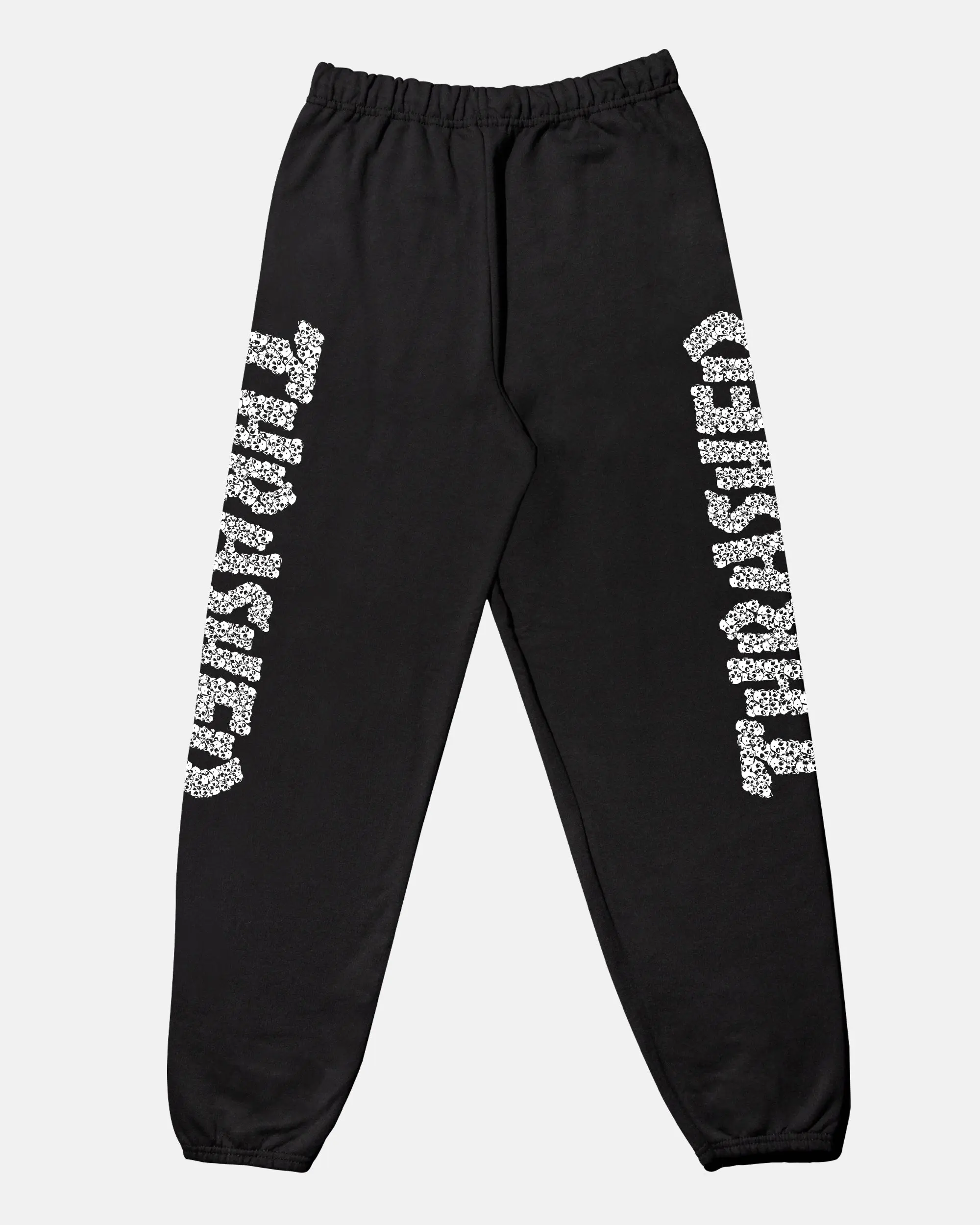 SKULL - SWEATPANTS - BLACK