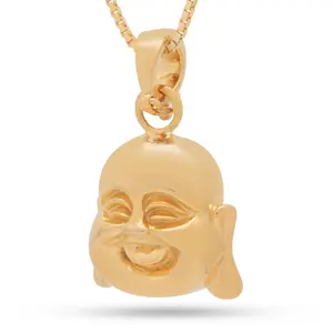 Sterling Silver Buddha of Perception Necklace