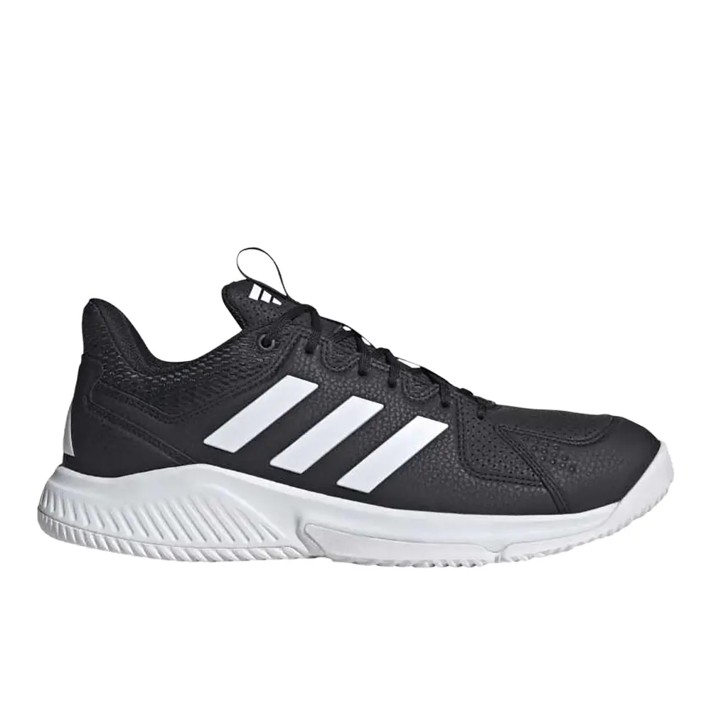 adidas Mens Court Flight Indoor Volleyball Sneakers Shoes - Black