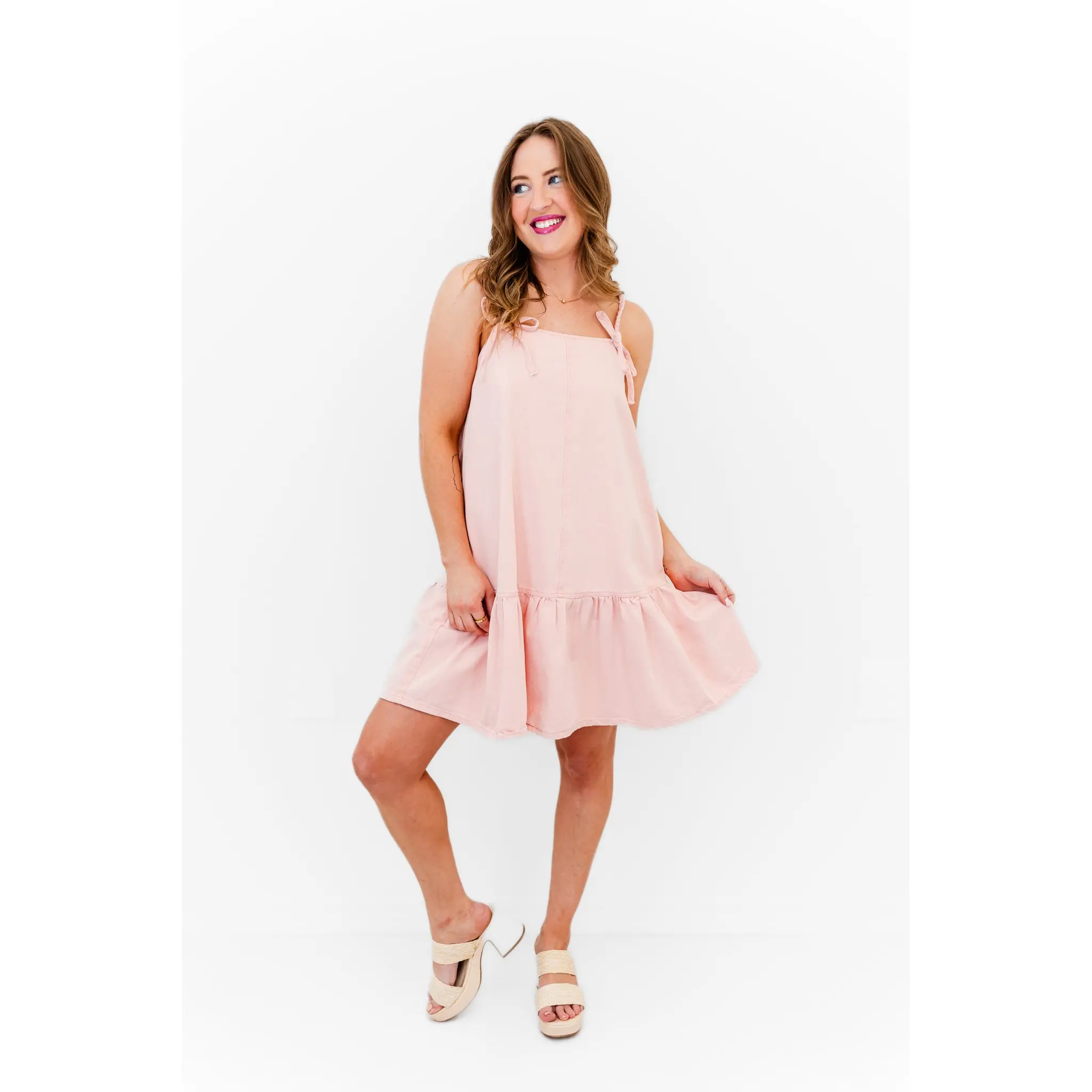 Soft Romance Mini Dress