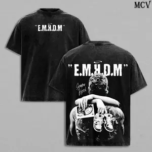 Blessd Tee Washed – El Mejor Hombre Del Mundo EMHDM 9•4•2026 Vintage Heavy Cotton Oversize Unisex Latin Trap Reggaeton Graphic T-Shirt, Blessd Hoodie & Sweatshirt Y2K Streetwear Concert Tour Fan Merch Collector Top for Men and Women Fans
