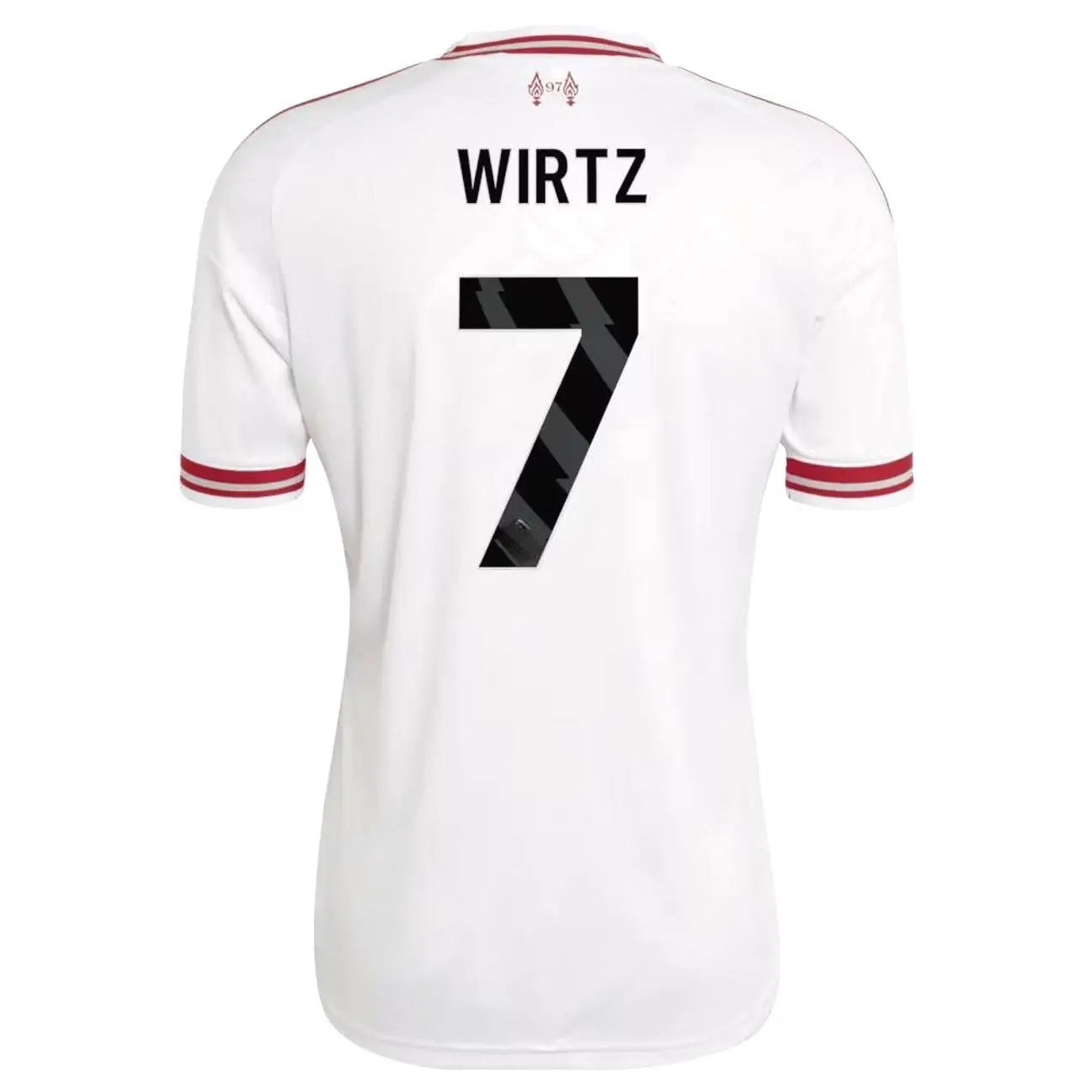 Unisex Soccer Shirt Wirtz 2025/26 Away Stadium Replica Jersey - Red Live