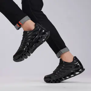 Trendy Steel Toe Work shoes - Fashion Blade Sole Safety Sneakers, Comfortable BreathableAnti-Smash Footwear