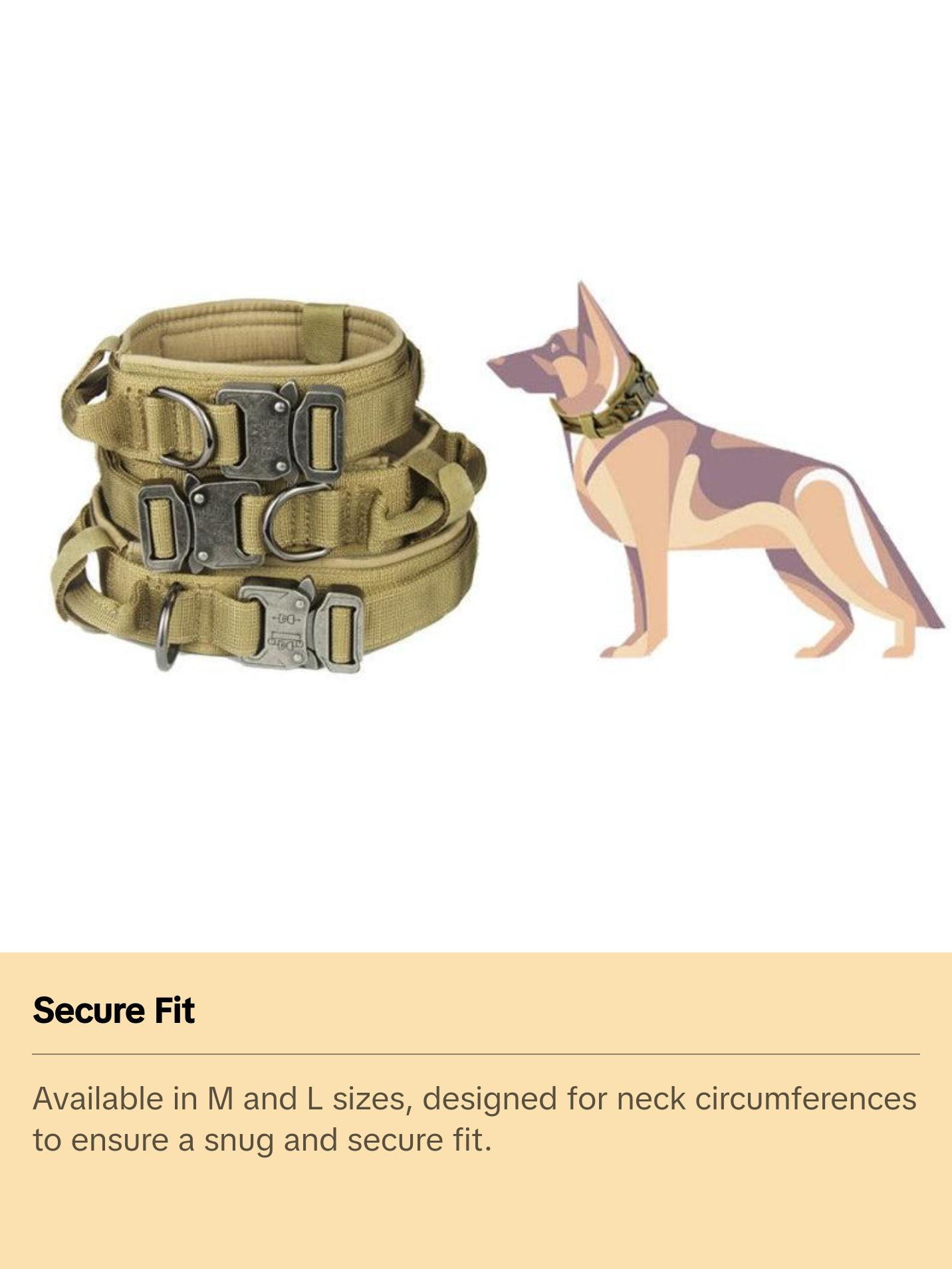 Fast Shipping Durable Military Tactical Dog Collar
