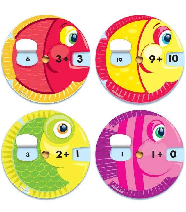 EZ-Spin: Addition Facts Manipulative Grade K-2