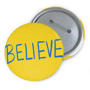 TedLassso Iconic Pin Buttons, Believe In Believe Pin Buttons, Be A Goldfish Funny Pin Buttons, Best Gift For Fans