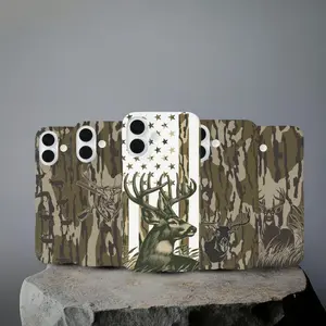 Whitetail Deer Bottomland Camo Hunting Rifle Botto Case-Mate iPhone Case for iPhone 17Pro,16,15,14,13,12