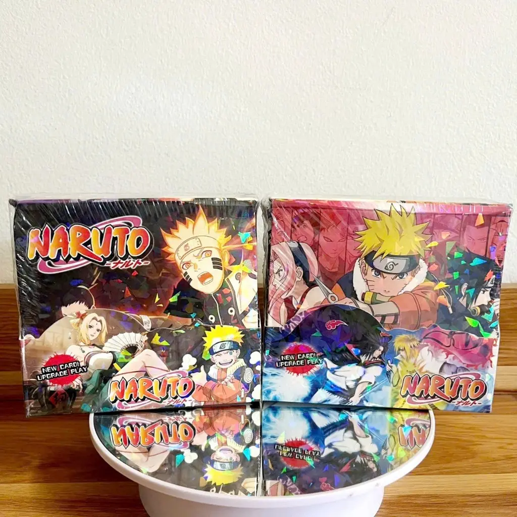 Naruto Anime Card Collection – 320 Trading Cards, 40 Pack Booster Box for Collectors