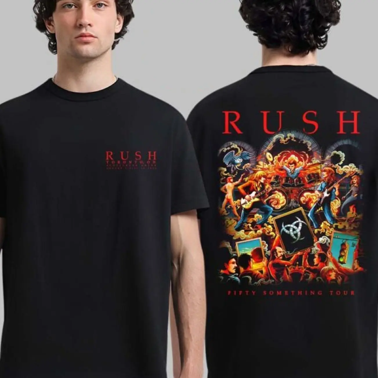 Rush Toronto ON 2026 YYZ Pop Up Shop Merch Moving New Pictures Tee At Scotiabank Arena On August 7 9 11 13 2026 T-Shirt 0KP