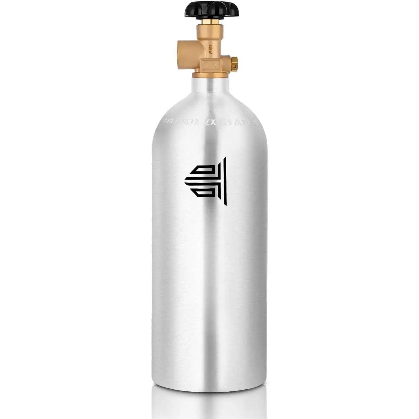 15 Cu.Ft Nitrogen Cylinder, High-Strength  Alloy Inert Gas , DOT Approved Gas  with CGA-580 Valve (Ships Empty)
