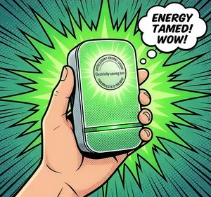 Electricity bill destroyer Last day !!! US-Standard Power Saver -Stabilizes Voltage, Protects Equipment - Plug In and Save Stop WattDevice Plug-in for Home & Office US Plug 90V-250V30KW