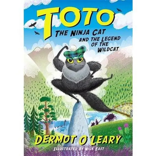USED-Toto the Ninja Cat and the Legend of the Wildcat: Book 5 by Dermot O’Leary (Paperback)