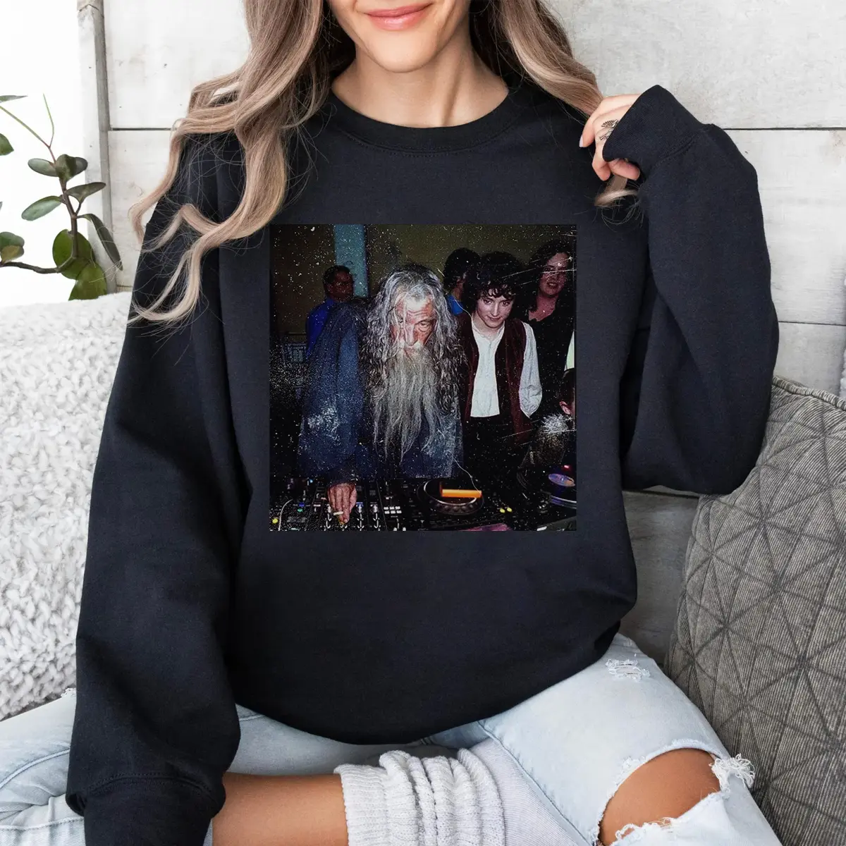 DJGandalf t shirt sweatshirt hoodie, funny lotr shirt, GandaflLOTR t shirt sweatshirt hoodie