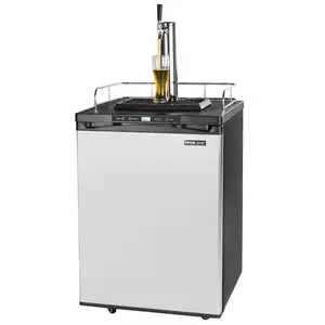 New Year's Day gift Beer Kegerator Draft Beer Dispenser Full Size Keg Refrigerator Single Tap