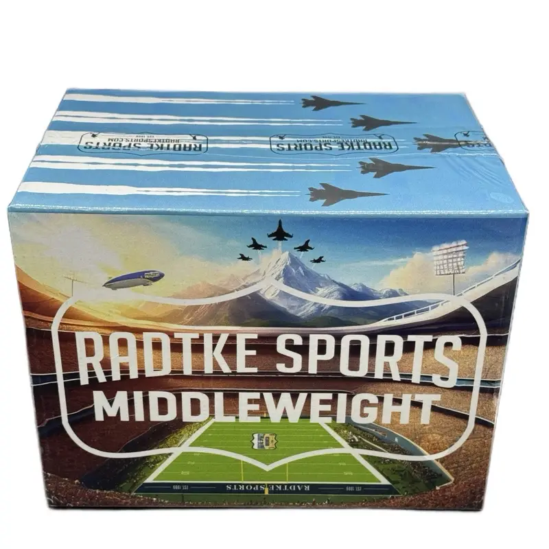 Radtke Sports Middleweight Pick Your Team 1 Box BK Autographed Memorabilia with COA Stickers from Hall of Famers & Current Stars Helmet Included