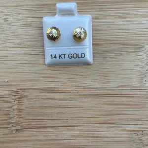 Aurora Hongo Stud Earrings 14KT