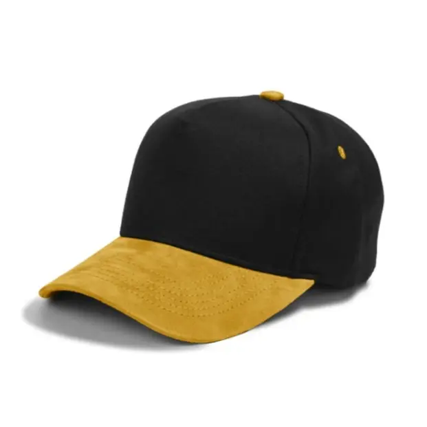 Style 10 (Cotton/Suede Brim) - Black/MUS