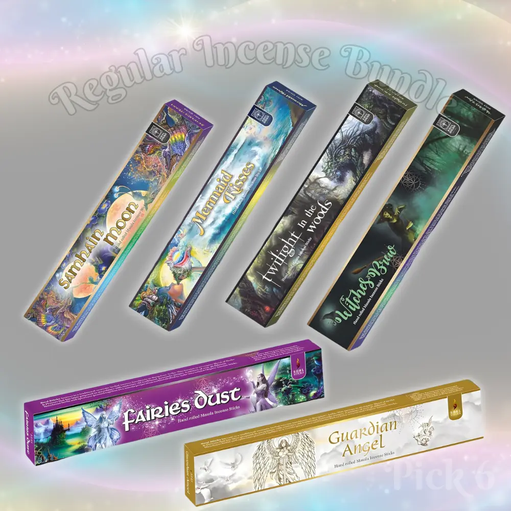 Regular Incense Bundle | Pick 6 Hand Rolled Incense Sticks | Grog's Grove