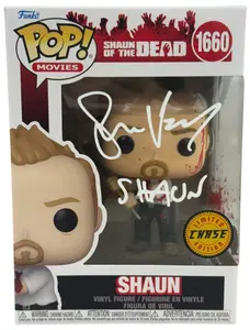 Simon Pegg Authentic Autographed Shaun of the Dead 1660 Funko Pop Figure #3