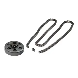 Clutch Assembly, Chain Sprocket, & #420 Open Loop Chain Set for Go-Karts & Mini Bikes