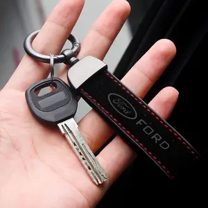 Ford Car Keychain, Convenient Personalized Key Ring, Creative Key Holder, Exclusive Car Key Ornament, Modified Key Chain, Anti-Loss Key Accessory, Keychain Lanyard