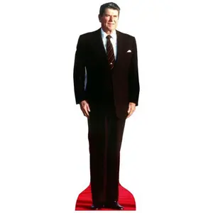 Ronald Reagan Life-Size Cardboard Stand-Up Cutout, Home Decor, Room Decor for Home Supplies