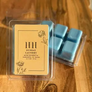 H|H Sunday Laundry 2.5oz 71g Scented Wax Cubes for Home Fragrance Hand Poured in Sarasota,FL